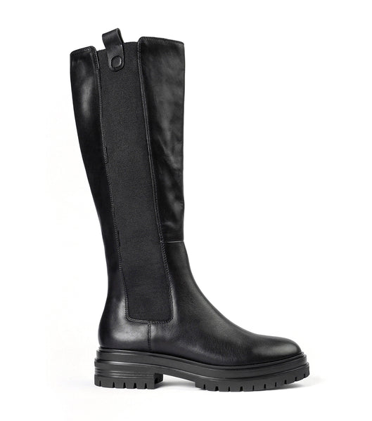 Tony Bianco Winx Black Venice 4.5cm Kampfstiefel Schwarz | ACHWC66475