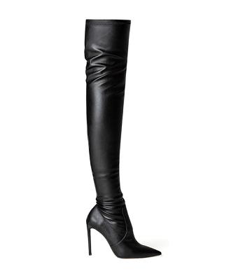 Tony Bianco Avah Black Venezia 10.5cm Stiefel mit Absatz Schwarz | CHCIF89874