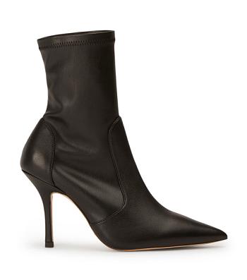 Tony Bianco Kartia Black Nappa/Black Venezia 9.5cm Stiletto-Stiefel Schwarz | DCHVO53551