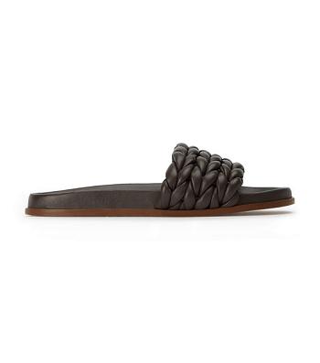 Tony Bianco Layton Chocolate Nappa Sandalen Schokolade | CHZPD52534