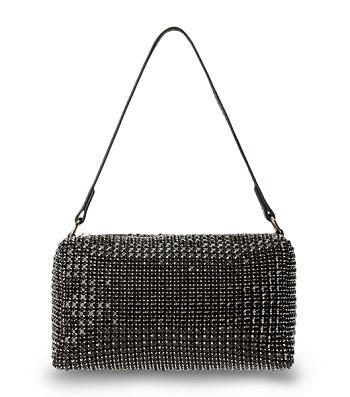 Tony Bianco Moma Black Crystal Mini Handbags Accessoires Schwarz | CHJBT24040