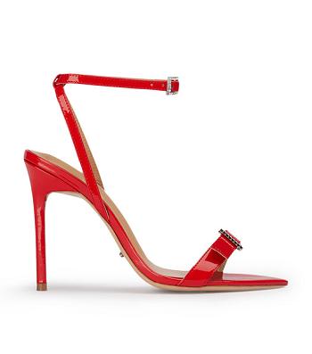 Tony Bianco Mopsy Scarlet Lack 10.5cm Event-Heels Tiefesrot | CHQAV41881