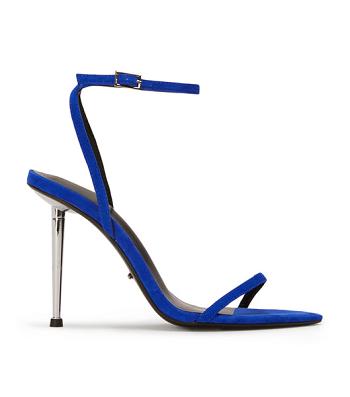 Tony Bianco Myra Azure Wildleder 10.5cm Event-Heels Azurblau | CHNEJ98735