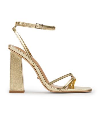 Tony Bianco Nix Gold Nappa Metallic 10.5cm Brautabsätze Gold Metal | GCHEC37369