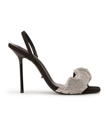 Tony Bianco Nixon Crystal/Black 10.5cm Event-Heels Schwarz | LCHSX77496