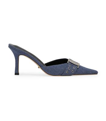 Tony Bianco Samma Vintage Denim 8cm Court Schuhe Blau | ZCHNQ20622