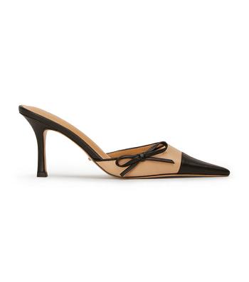 Tony Bianco Shirley Beech/Black 8cm Event-Heels Schwarz | PCHER91321