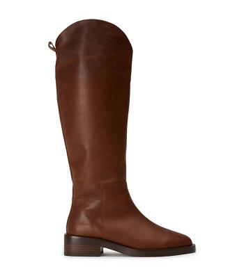 Tony Bianco Tyler Cognac 4cm Kniehohe Stiefel Braun | CHXBR22483