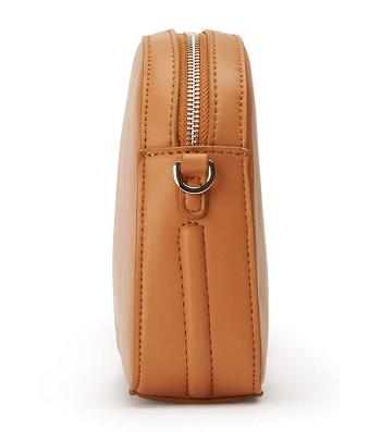 Tony Bianco Woodstoc Tan Leder Cross Body Bag Accessoires Braun | MCHHR66230